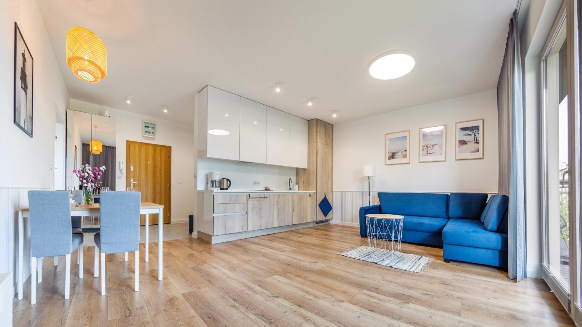 Przestronne Delux Sun & Snow Baltic Nova Apartment Wladyslawowo